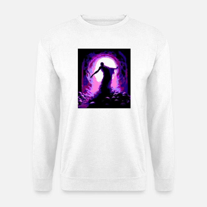 Beerdigungsnacht - Unisex Pullover - Weiß