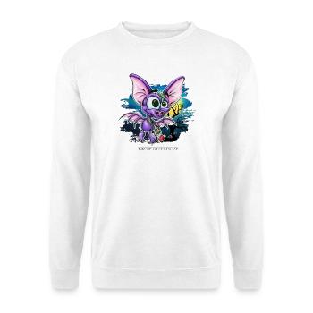 L’ombre de la nuit - Sweat-shirt Unisexe - blanc - Devant