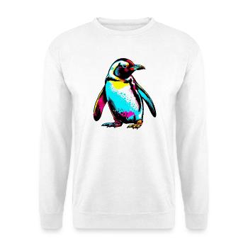 Penguin - Unisex Sweatshirt - white - Front