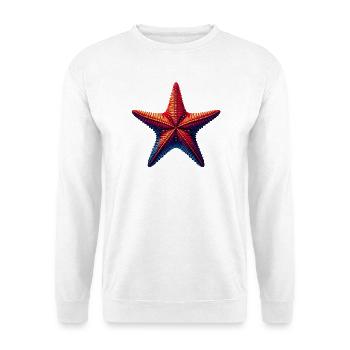 Starfish - Unisex Sweatshirt - white - Front
