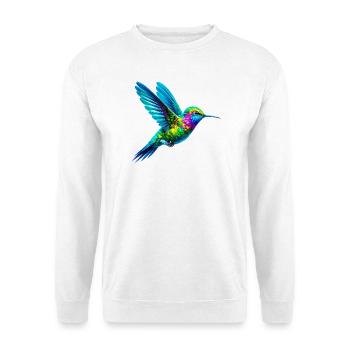 Colibri - Sweat-shirt Unisexe - blanc - Devant