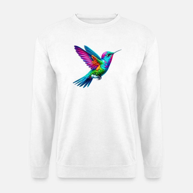 Kolibri - Unisex Pullover - Weiß