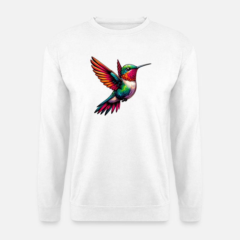 Kolibri - Unisex Pullover - Weiß