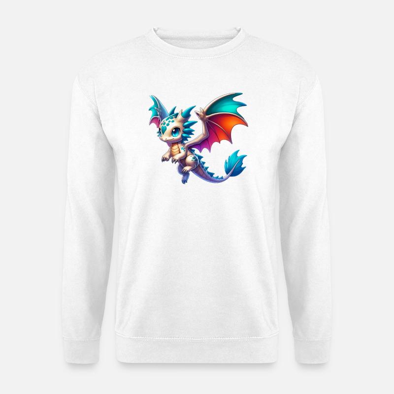 Dragon - Unisex Sweatshirt - white