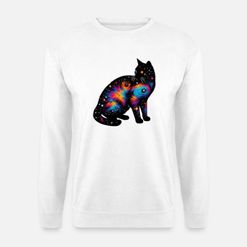 Cat - Unisex Sweatshirt - white