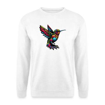 Colibri - Sweat-shirt Unisexe - blanc - Devant