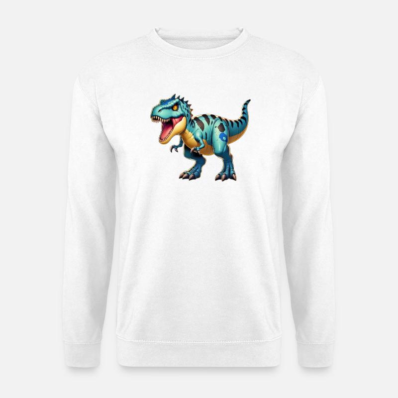 Dinosaurier - Unisex Pullover - Weiß