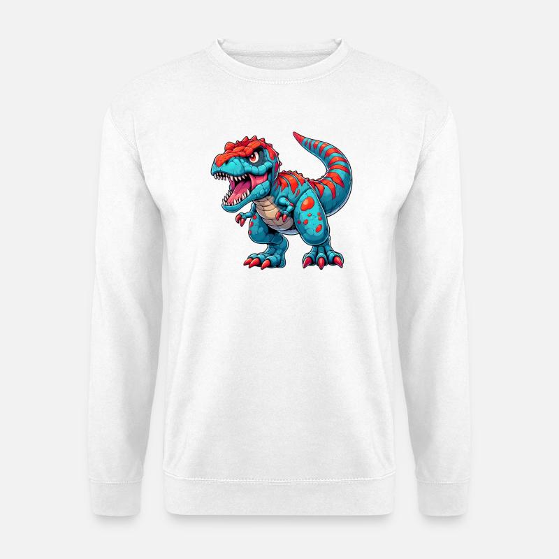 Dinosaur - Unisex Sweatshirt - white