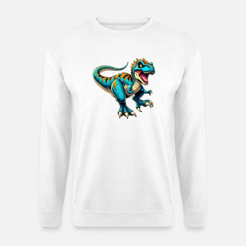 Dinosaurier - Unisex Pullover - Weiß