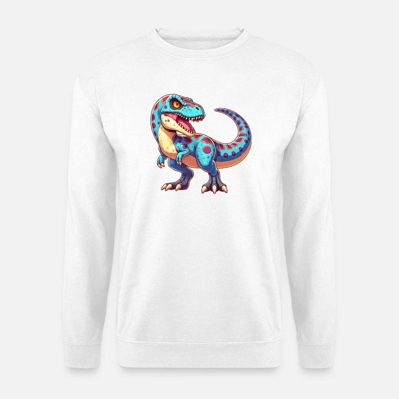 Dinosaur - Unisex Sweatshirt - white