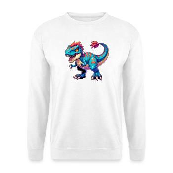 Dinosaur - Unisex Sweatshirt - white - Front
