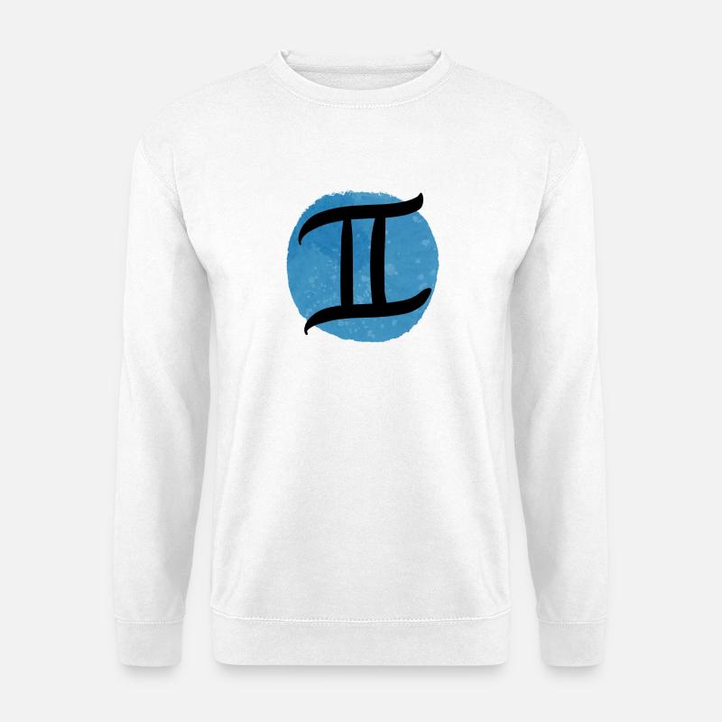Sternzeichen Zwillinge - Unisex Pullover - Weiß