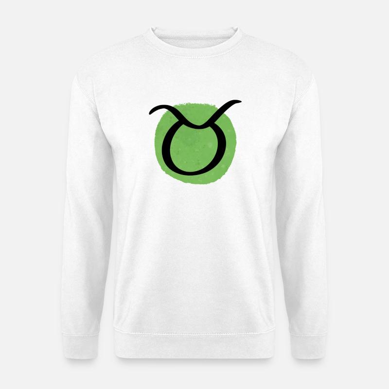 Sternzeichen Stier - Unisex Pullover - Weiß