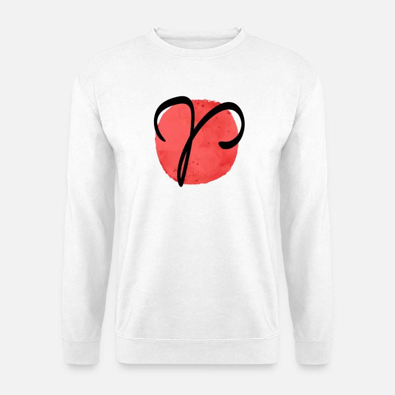 Sternzeichen Widder - Unisex Pullover - Weiß