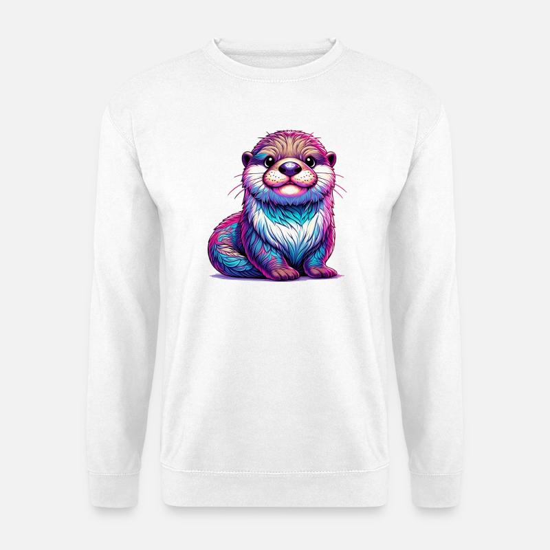 Otter - Unisex Pullover - Weiß