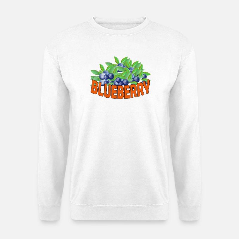 BLUEBERRY - Unisex Pullover - Weiß