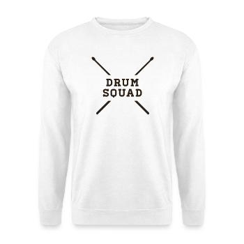 TROMMELTRUPP - Unisex Pullover - Weiß - Vorne