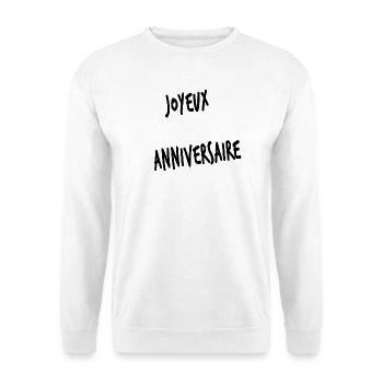 100. 100 JAHRE. 100-JÄHRIGES JUBILÄUM. GEBURTSTAG 1001 - Unisex Pullover - Weiß - Vorne