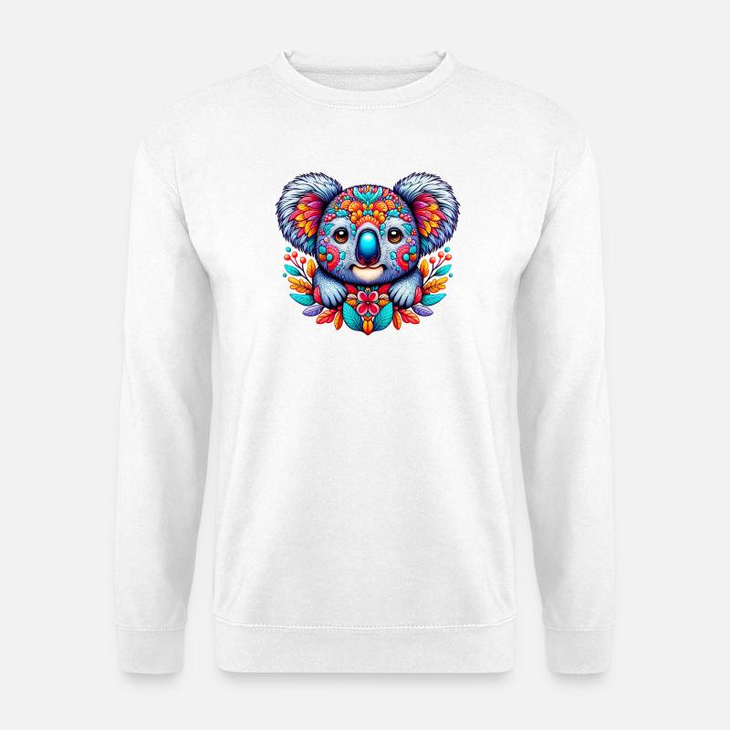 Koala - Unisex Pullover - Weiß