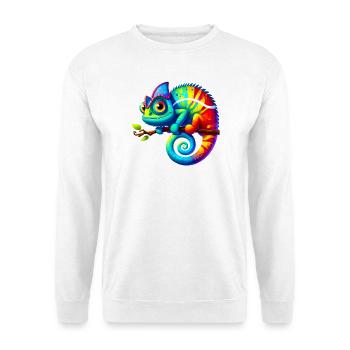 Chameleon - Unisex Sweatshirt - white - Front
