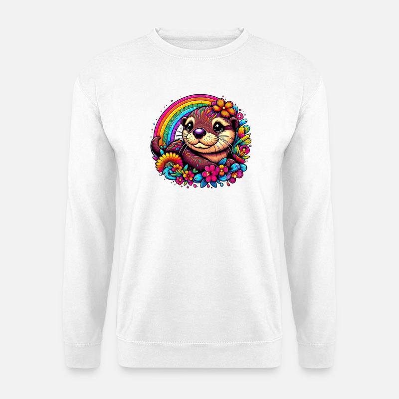 Otter - Unisex Sweatshirt - white