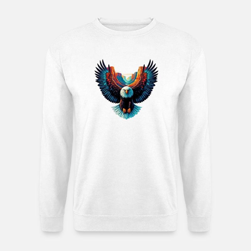 Eagle - Unisex Sweatshirt - white