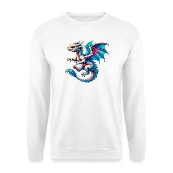 Dragon - Unisex Sweatshirt - white - Front