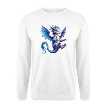 Dragon - Unisex Sweatshirt - white - Front