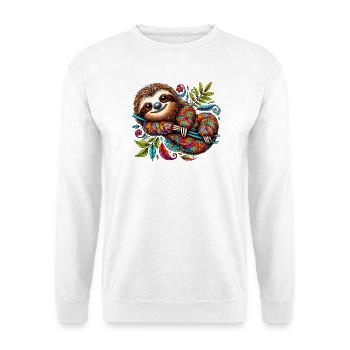 Paresse - Sweat-shirt Unisexe - blanc - Devant