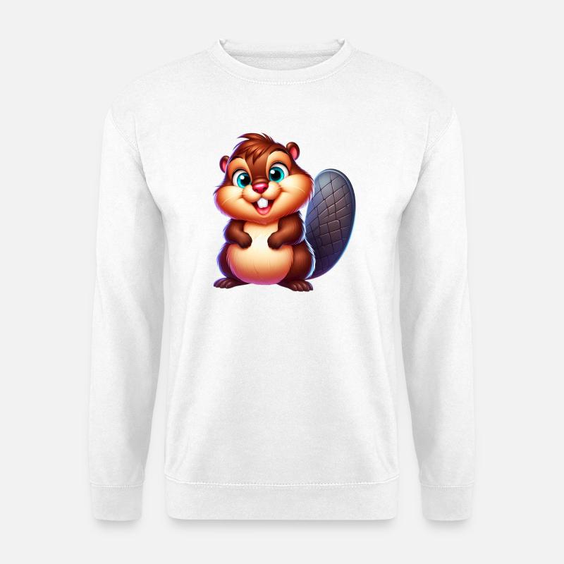 Bieber - Unisex Pullover - Weiß