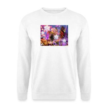 Christmas Market Impression, Merry Christmas - Unisex Sweatshirt - white - Front