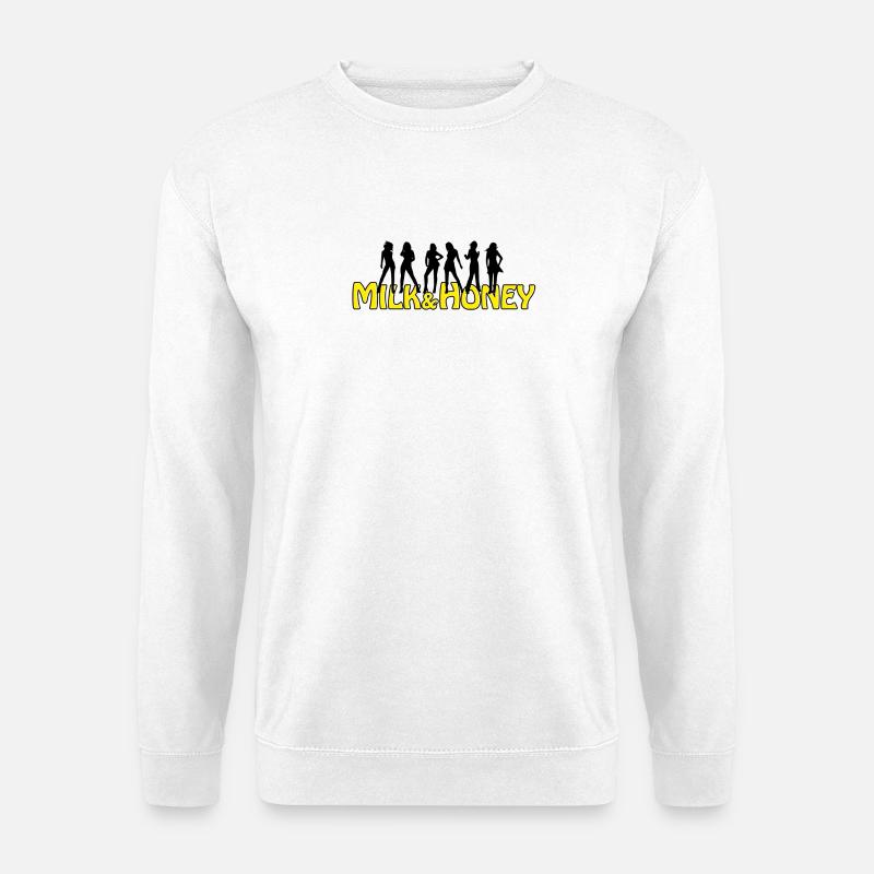 MILK & HONEY - Unisex Pullover - Weiß