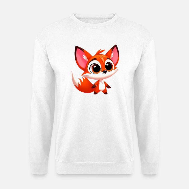 Fox - Unisex Sweatshirt - white
