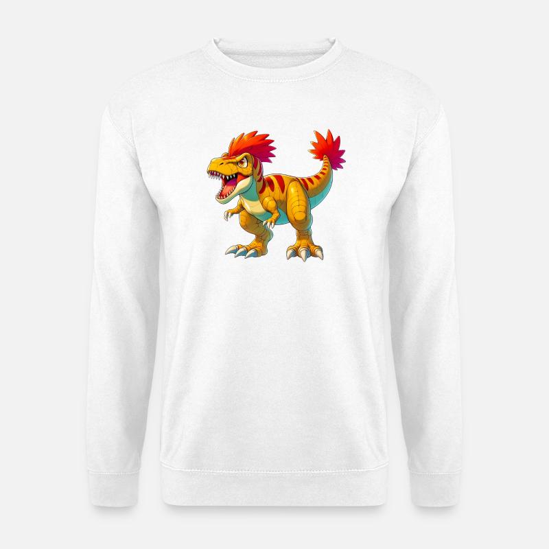 Dinosaur - Unisex Sweatshirt - white