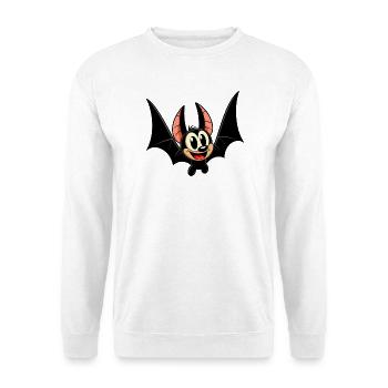 Chauve-souris - Sweat-shirt Unisexe - blanc - Devant