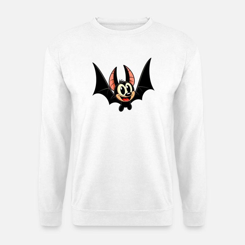 Bat - Unisex Sweatshirt - white