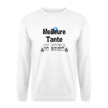 Meilleure Tante du Monde - Sweat-shirt Unisexe - blanc - Devant