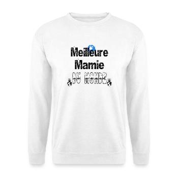Meilleure Mamie du Monde - Sweat-shirt Unisexe - blanc - Devant