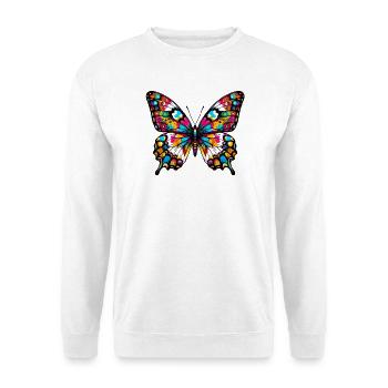 Butterfly - Unisex Sweatshirt - white - Front