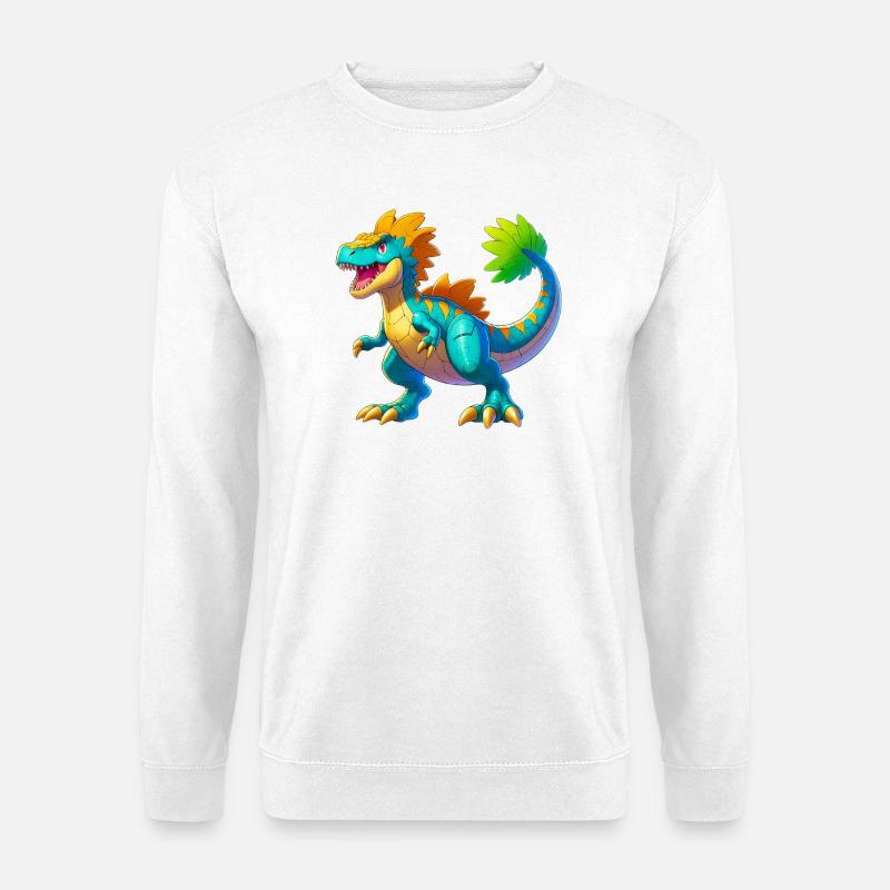 Dinosaur - Unisex Sweatshirt - white