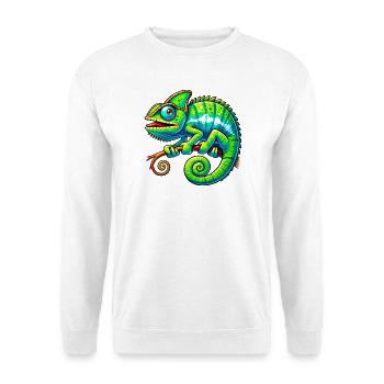 Chameleon - Unisex Sweatshirt - white - Front