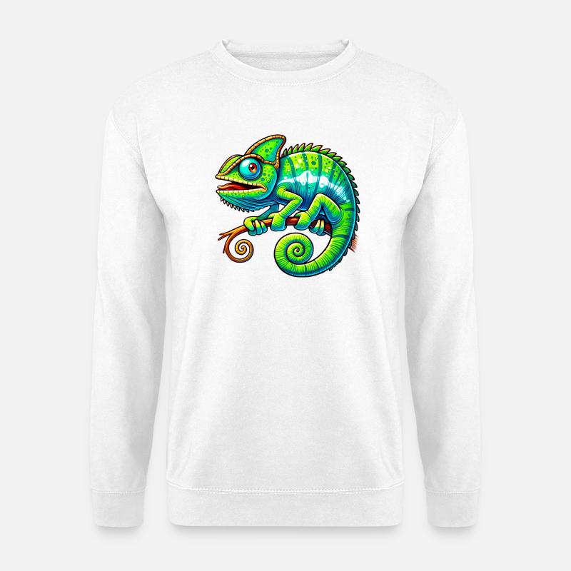 Chamäleon - Unisex Pullover - Weiß