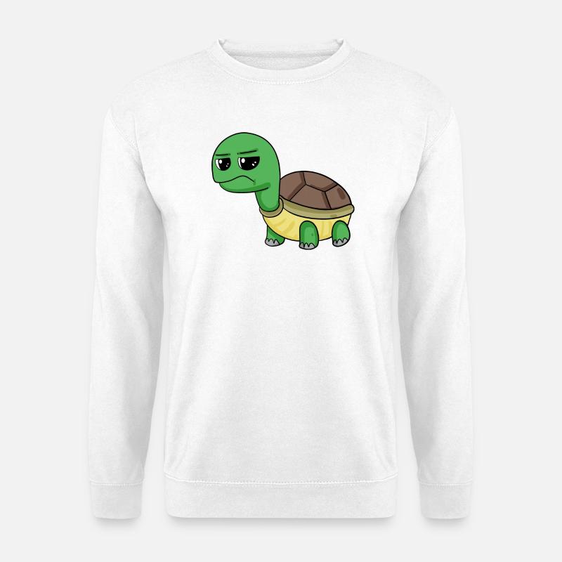 Schildkröte - Unisex Pullover - Weiß