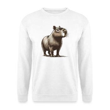 Capybara - Unisex Sweatshirt - white - Front