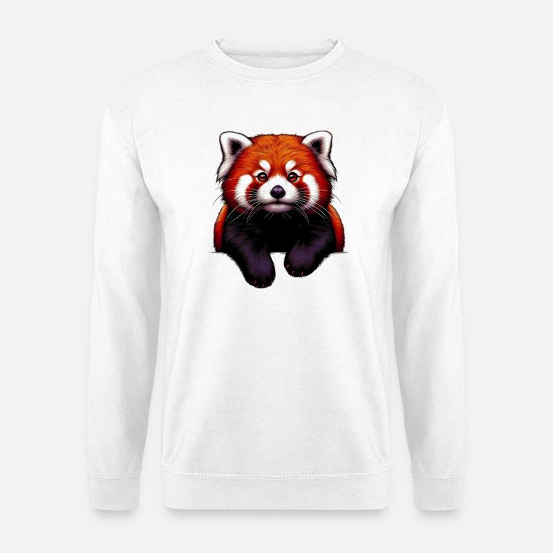 Kleiner Panda - Unisex Pullover - Weiß
