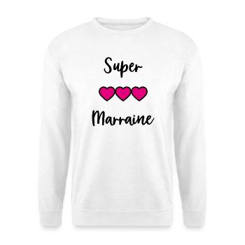 PATIN. TANTE. TATA. MAMA. MUTTERTAG - Unisex Pullover - Weiß - Vorne