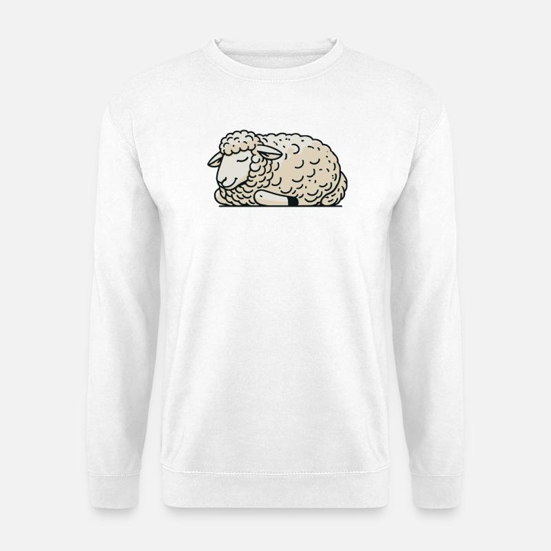 Schaf - Unisex Pullover - Weiß