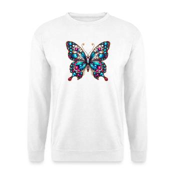 Butterfly - Unisex Sweatshirt - white - Front