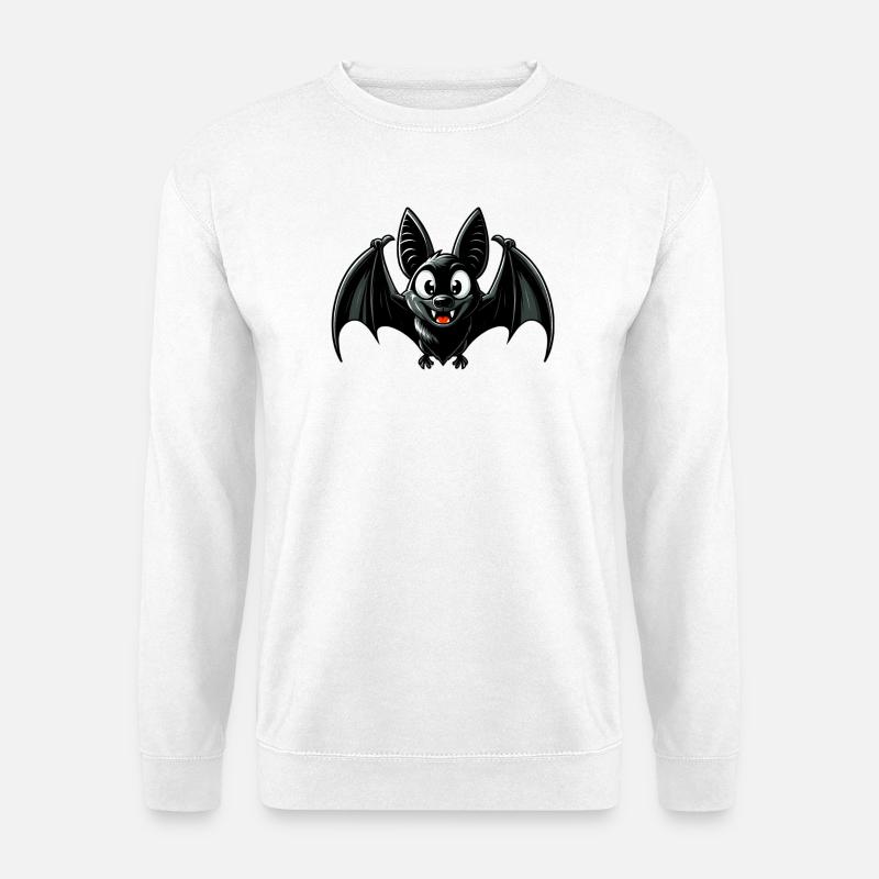 Bat - Unisex Sweatshirt - white