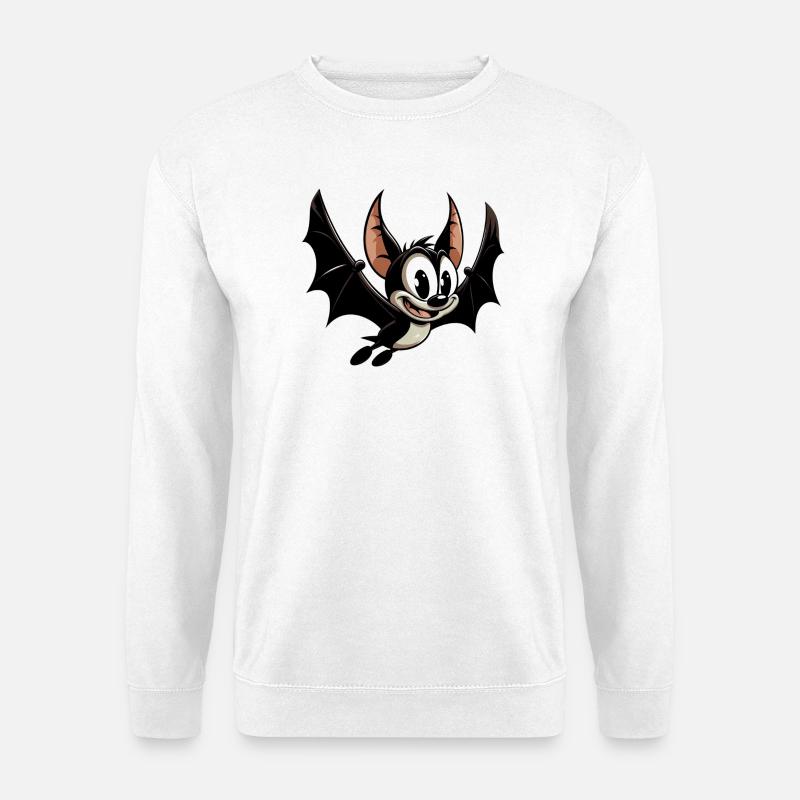 Fledermaus - Unisex Pullover - Weiß